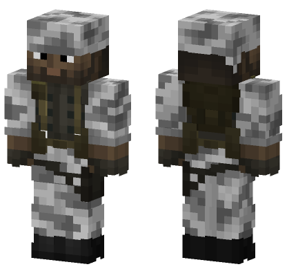 Hecu Half-Life Soldier Minecraft Bedrock skin