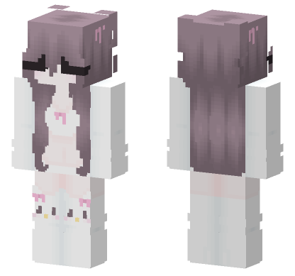 Hello Itty Egirl Minecraft Bedrock skin