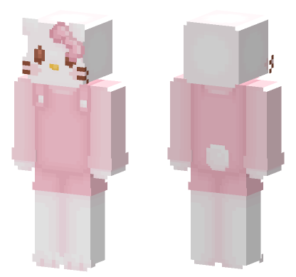 Hello Kitty Sanrio Skin Minecraft Bedrock skin