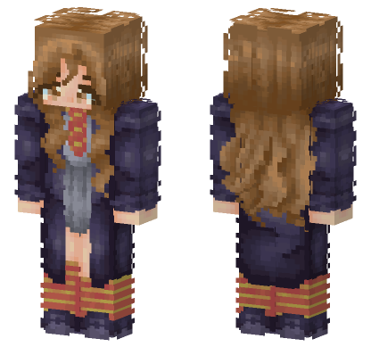 Hermione Granger Skin Minecraft Bedrock skin