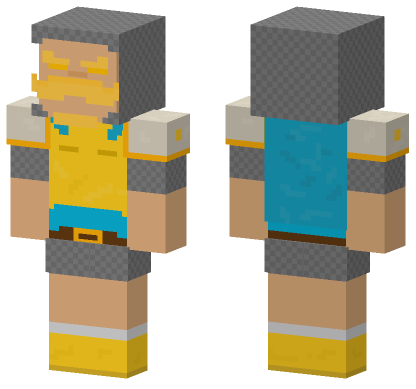 Hero Knight Minecraft Bedrock skin