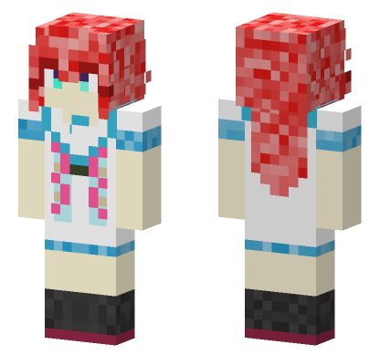 Hibiki Kohinata Minecraft Bedrock skin