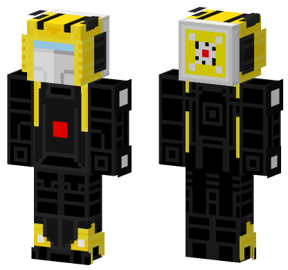 High Octane Bumblebee Minecraft Bedrock skin