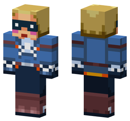 Highway Woman Minecraft Bedrock skin