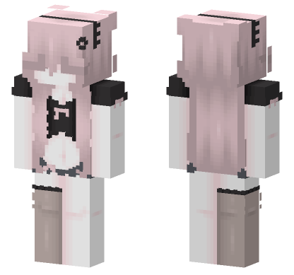 Hii Blue Girl Minecraft Bedrock skin