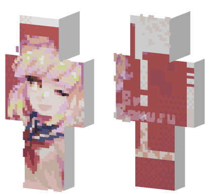 Himiko Toga By Bokusudraws Minecraft Bedrock skin
