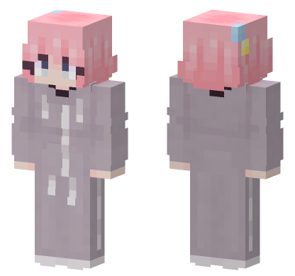 Hitorigotoh Past Minecraft Bedrock skin