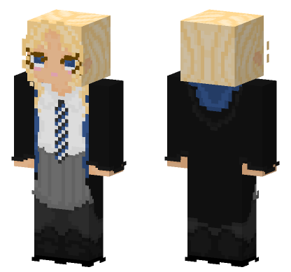 Hogwarts Student Minecraft Bedrock skin