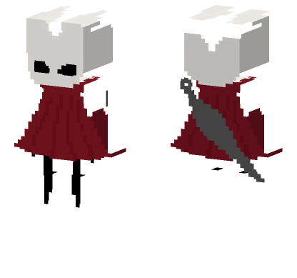 Hollow Knight Hornet Minecraft Bedrock skin