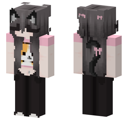 Holy Cat Minecraft Bedrock skin