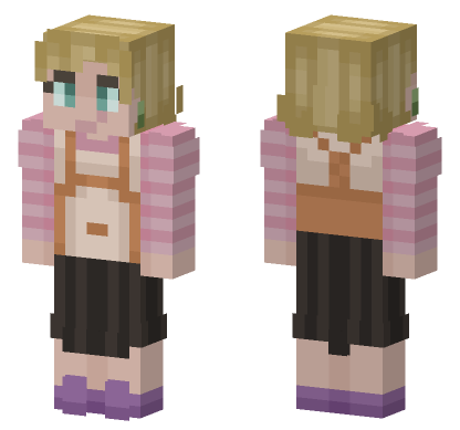 Holy Kujo Minecraft Bedrock skin
