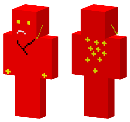 Homemade Flash Minecraft Bedrock skin