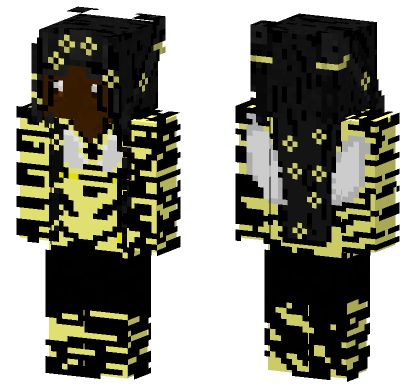 Honey Bee Skin Minecraft Bedrock skin