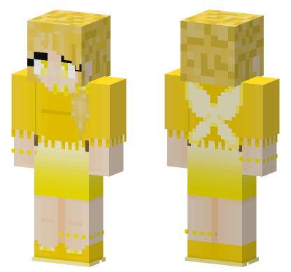 Honey Candy Fairy Minecraft Bedrock skin