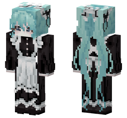Hopes Maid Minecraft Bedrock skin