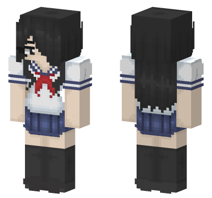 Horuda Puresu School Uniform Minecraft Bedrock skin
