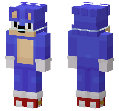 Hospital Oxygen Sonic Minecraft Bedrock skin