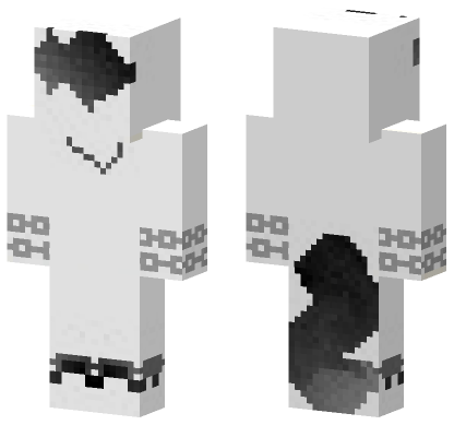 Hot Boy Wolf Minecraft Bedrock skin