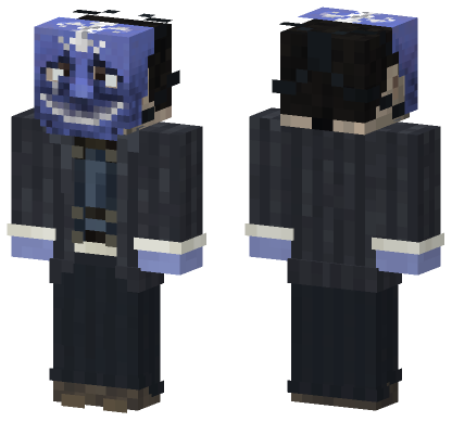 Hoxton Secret Mask Minecraft Bedrock skin