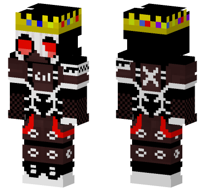 Hrank Skin With Technoblade Crown Minecraft Bedrock skin