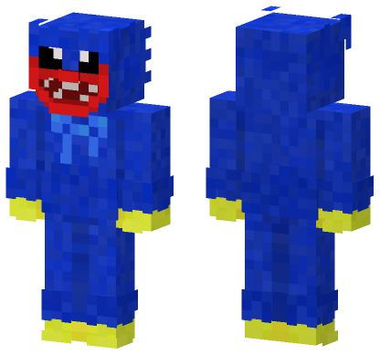 Huggy Wuggy Poppy Playtime Minecraft Bedrock skin