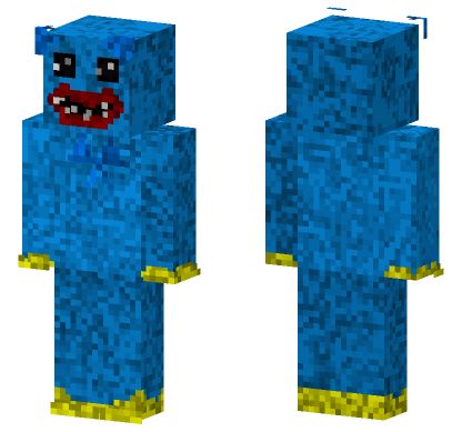 Huggy Wuggy Poppy Playtime Minecraft Bedrock skin