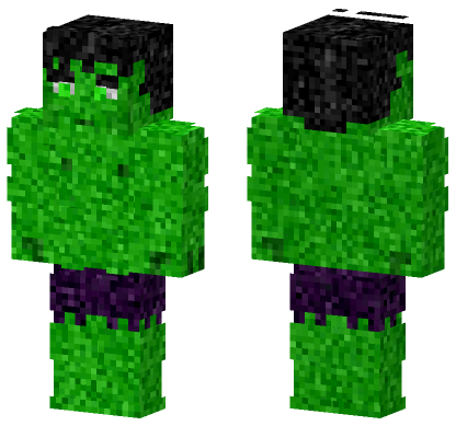 Hulk 2003 Minecraft Bedrock skin