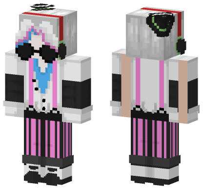 Human DJ Music Man Minecraft Bedrock skin