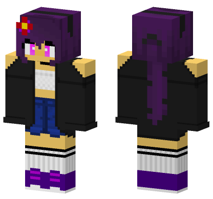Human Luna Minecraft Bedrock skin