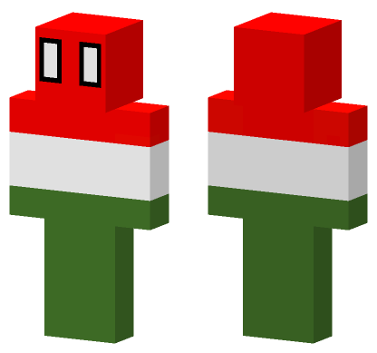 Hungaryball Minecraft Bedrock skin