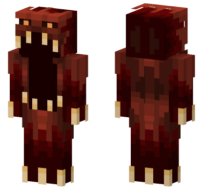 Hungry Monster Skin Minecraft Bedrock skin