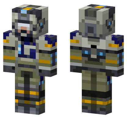 Hybrid Paladin Minecraft Bedrock skin