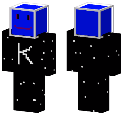 Hypickle Blue Skin Minecraft Bedrock skin