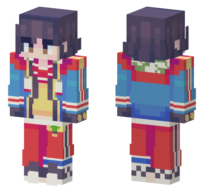Hypnosis Mic Character Minecraft Bedrock skin