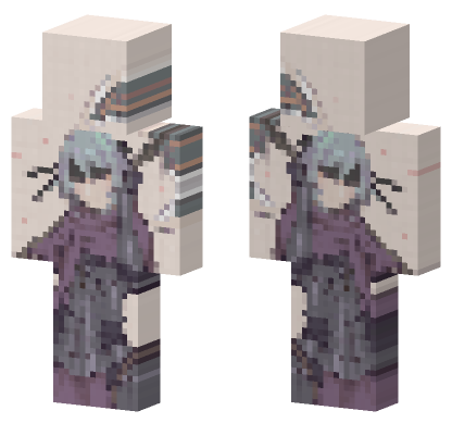 I Don't Remember Her Name Minecraft Bedrock skin