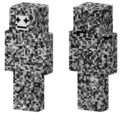 I Feel A Lil Static Minecraft Bedrock skin