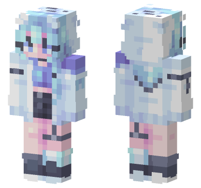 Ice 2 Minecraft Bedrock skin