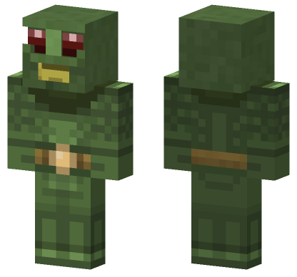 Ice Lord Doctor Who Minecraft Bedrock skin