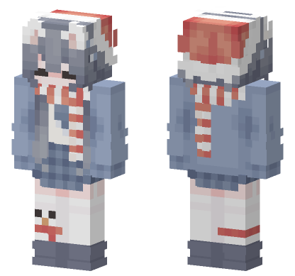 Ice Skin Minecraft Bedrock skin