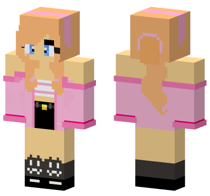 If I Was In Aphmau's Channel Minecraft Bedrock skin
