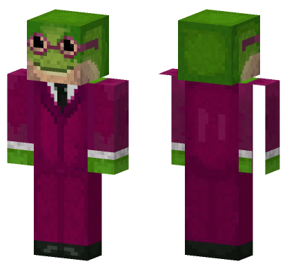 Ignat Frog Suit Minecraft Bedrock skin
