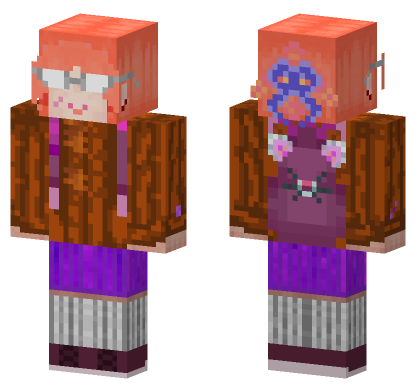 Ii Burachi Minecraft Bedrock skin