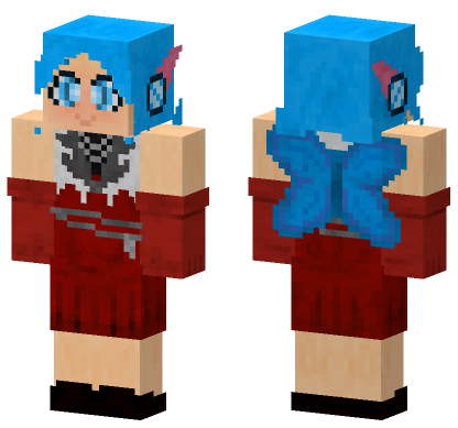 Iiburachi Rec Con Minecraft Bedrock skin