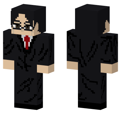 Ijichi Suit Minecraft Bedrock skin