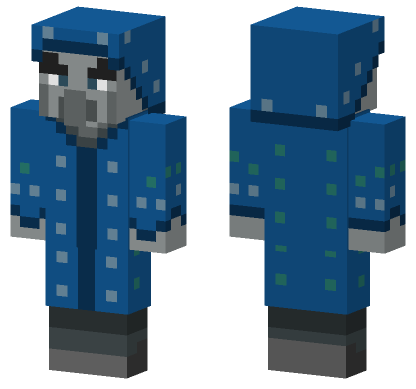 Illusioner Skin Minecraft Bedrock skin