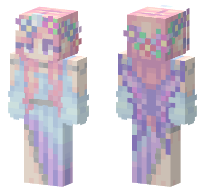 Imajesticrose Pastel Outfit Minecraft Bedrock skin