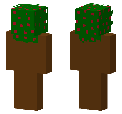 Immm A Trreeeee Minecraft Bedrock skin