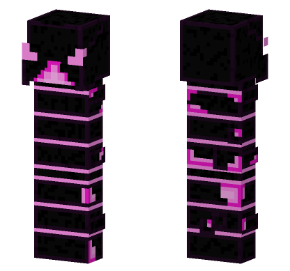 Imperfect Vengeful Heart Ender Minecraft Bedrock skin
