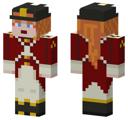 Imperial British Soldier Minecraft Bedrock skin