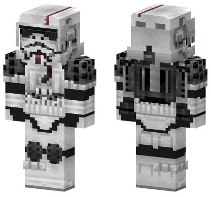 Imperial Evo Jump Trooper Minecraft Bedrock skin